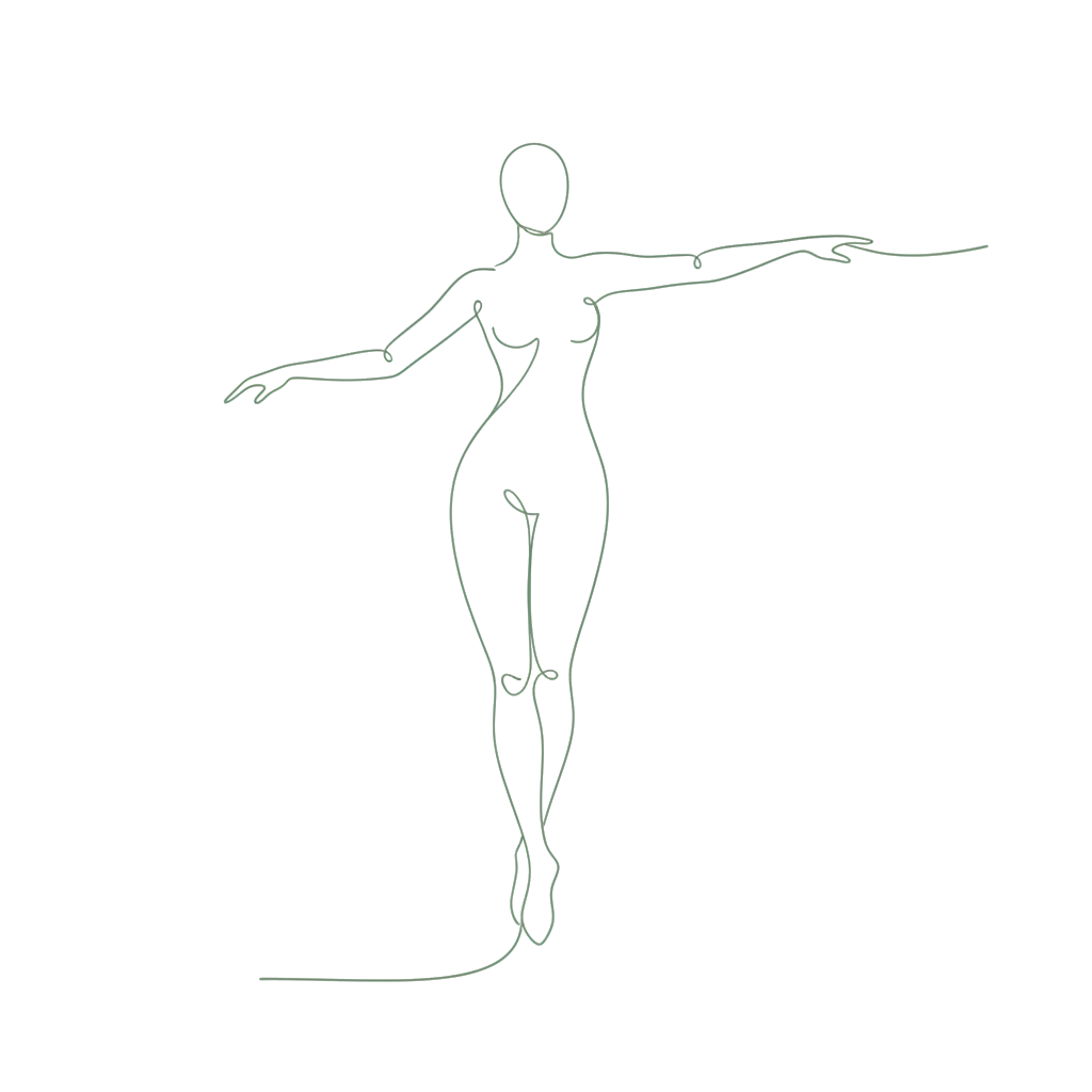 Silhouette minimaliste bras ouverts - NOIA état naturel